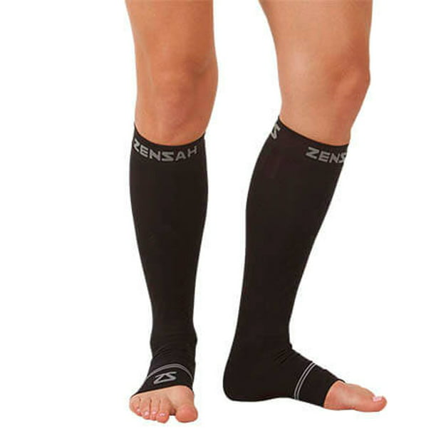 zensah compression ankle/calf sleeves - relieve plantar fasciitis ...