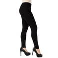 thumbnail image 2 of 24/7 Comfort Apparel Women's Stretch Ankle Length Legging, 2 of 4