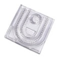 thumbnail image 2 of Bandeja de cuentas para hacer joyas, tabla de medición de acrílico, suministros de bricolaje, placa de diseño de cuentas artesanales para, 2 of 9