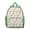 Green-117, variant on Egg and Chick Pattern Student Backpack – Rooster, Hen, Cluck, Coop Print with Floral Garden Wildflowers and Country Farm Aesthetic