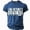 Navy, variant on TIANZEN Men's Casual Short Sleeve T Shirt Round Neck Comfortable Letter Print Tee For Summer Indoor Outdoor Wear With Stretchy Men V Neck T Shirts