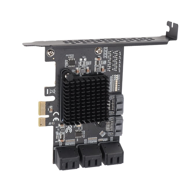 Carte PCIE Intégrée PCI-E 1X Interface 8xSATA3.0 Interfaces de Sortie Cartes d'Extension pour 10