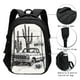 thumbnail image 3 of Disketp Vintage Cactus Pickup Mochila de Viaje Estampada para Laptop con Puerto de Carga USB, Mochila Impermeable para Computadora – Regalo para Hombres y Mujeres, 3 of 7