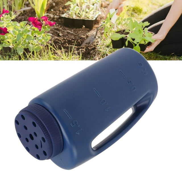 Handheld Seed Spreader Thick Plastic Material for Grass Salt Fertilizer Diatomite Thawing - Backyard Garden Use