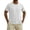 White, variant on Refreshing Oversized Tshirts for Men Crew Neck Pull-On Gray Short Sleeve Tops Minimalist Solid Modern T-Shirts Dark Gray,Xxl