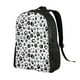 thumbnail image 2 of Balery Black Footprints Mochila - Mochila Estilosa y Duradera para Laptop de 15 Pulgadas con Tela Oxford Impermeable, 2 of 8