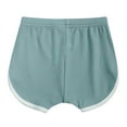 thumbnail image 7 of Kukoosong Toddler Boy Summer Outfit Sets Casual Toddler Baby Boys Girls Fashion Cute Solid Color Short Sleeve Shorts Cotton Casual Suit Light Blue 2-3 Years, 7 of 7