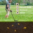 thumbnail image 4 of Gymax High Accuracy Metal Detector Kit W/Display Waterproof Search Coil Headphone Bag, 4 of 9