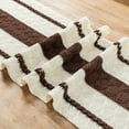 thumbnail image 7 of Fancy Homi Brown Table Runner 72 inches Long Boho Macrame Table Runner for Home Decor, Farmhouse Table Runners with Tassels for Party Bohemian Rustic Bridal Shower Dining Decor 12x72 inches, 7 of 7
