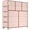 Pink, variant on Hetoy 12-Drawer Fabric Dresser with Side Pockets - Stylish & Functional Chest of Drawers for Bedroom, Living Room, Closet, and Hallway - Versatile Storage Solution,Rustic Brown
