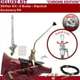 thumbnail image 1 of American Shifter  700R4 Shifter Kit Chrome 12 in. E Brake Cable Clevis Dipstick for F13AA, 1 of 1