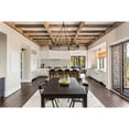 thumbnail image 2 of Z-Lite Dennison 8 Light Transitional Iron Chandelier in Matte Black, 2 of 6