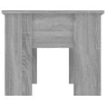 thumbnail image 2 of vidaXL Coffee Table Grey Sonoma 79x49x41 cm Engineered Wood, 2 of 5