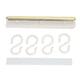 thumbnail image 1 of Estante retráctil montado en la pared, ahorro de espacio, perchas de lavandería retráctiles ajustables para cocina, sala de estar, 1 of 8