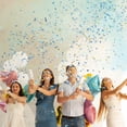 thumbnail image 2 of Gender Reveal Confetti Cannon - 4 Pack - Blue and Pink Biodegradable Gender Reveal Smoke Bombs and Butterfly Shape Confetti Popper | Gender Reveal Powder Cannon | Powder Blaster Gender Reveal Machine, 2 of 8