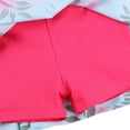 thumbnail image 3 of BAOHULU Girls One-Piece Ruffle Swimsuit with UPF 50+ Floral Skirted Bathing Suit, 3 of 5