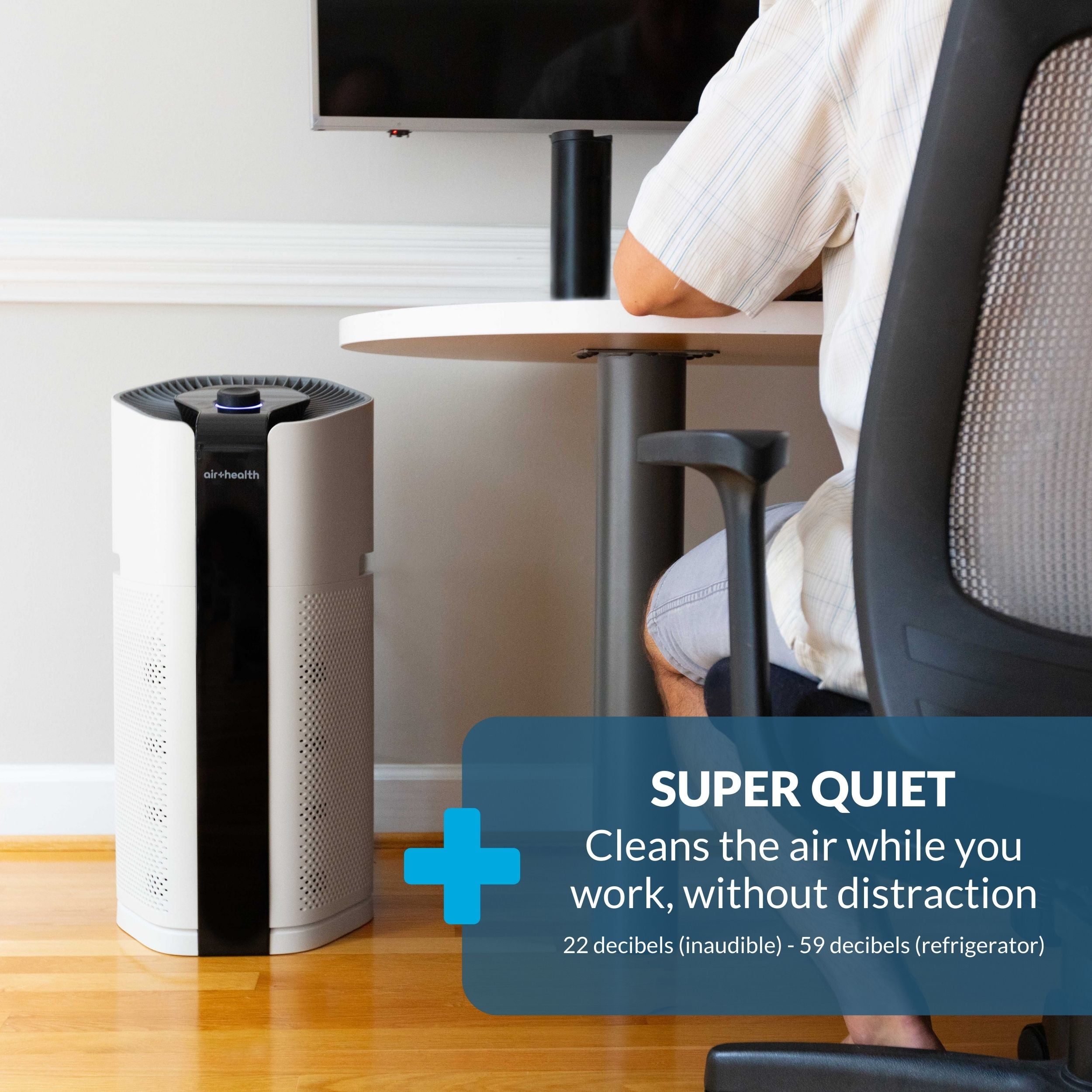 Air Health SKYE Smart HEPA Air Purifier, White, 1 Count