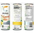 thumbnail image 2 of CELSIUS Essential Energy Drink 12 Fl Oz, Sparkling Tropical Vibe (Pack of 12), 2 of 3