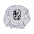 thumbnail image 4 of Grizzlies Mascot Unisex Sweatshirt for Adults, Teens, & Kids School Sports Team Pride Sweater Gray Sweatshirt Youth XS, 4 of 5