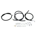 thumbnail image 6 of Molaner Universal Power Steering Hose Kit for Hydroboost Fit Heavy Duty Rubber & Brass Lines, 6 of 16