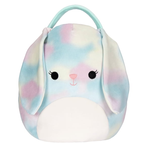 Squishmallows 12 inch Eliana the Bunny - Child's Ultra Soft Stuffed Plush Treat Pail