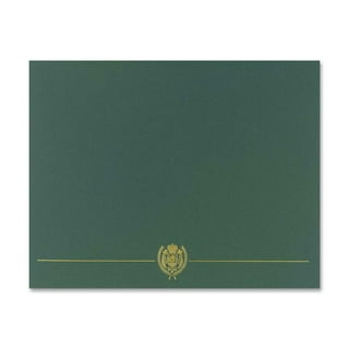 Great Papers Classic Crest 9.38w X 12l Certificate Covers Red