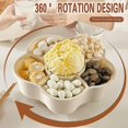 thumbnail image 3 of 6/9 Grid Rotating Drain Basket For Storage Vegetable Reusable Durable Washing Strainer Kitchen Accessories, 3 of 5