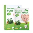 thumbnail image 1 of 5 Pairs Foot Peel Mask Exfoliant For Peeling Off Calluses, Soft Smooth Touch Natural Exfoliator For Dry Dead Skin, Callus, 1 of 5
