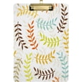 thumbnail image 1 of FMSHPON Colorful Retro Leaves Clipboard Hardboard Wood Nursing Clip Board and Pull for Standard A4 Letter 13x9 inches, 1 of 7
