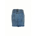 thumbnail image 6 of Women's Denim Skirt Elastic Casual High Waisted Lifted Hip Denim Short Skirt A-Line Mini Pencil Skirt, 6 of 7