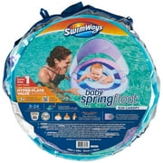 SwimWays inflatable Baby Sun Canopy Spring Float with Hyper-Flate Valve