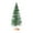 B, variant on XIA0LE Mini Christmas Trees with Snow & Wood Base,3 Inch Bottle Brush Trees Chrismas VillageChristmas Needle Ornaments for Xmas,Office Tabletop, Holiday Decorations Gift