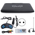 thumbnail image 1 of FLAMEEN 16：9 Widescreen Portable EVD Player DVD Player, For AVI/EVD/DVD/SVCD, 1 of 8