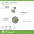 thumbnail image 2 of Symmons S5591BBZ15TRM Elm Shower Only Trim Package - Bronze, 2 of 7