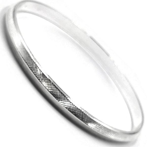 Kada Sikh Pendjabi en Argent Sterling Massif 925 #03