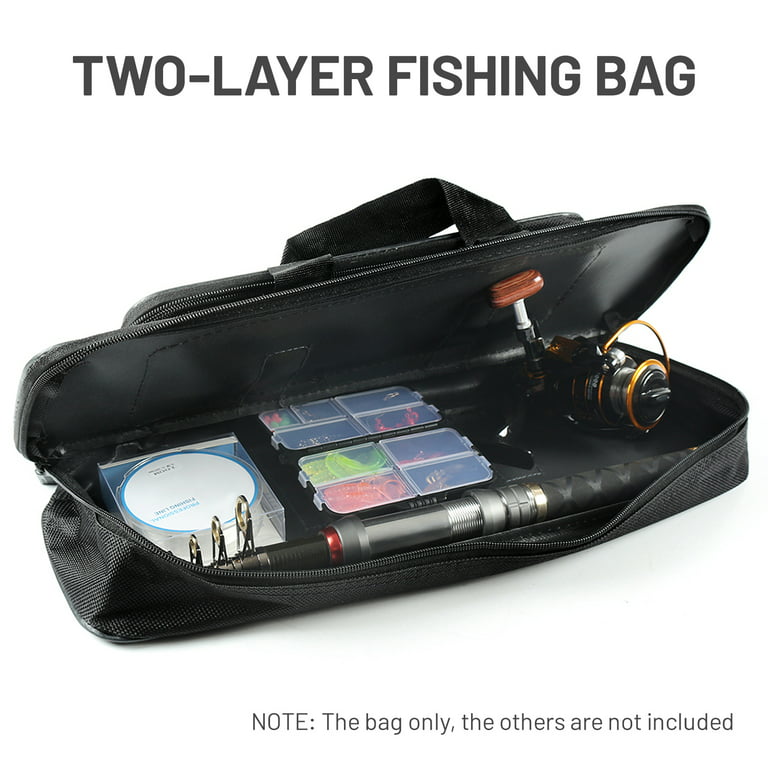 ERYUE Fishing Reel Bag,Fishing Reel Storage Bag Carrying Case for