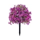 thumbnail image 4 of Flor violeta artificial, estaca de jardín, arbustos de vegetación artificial, decoración artificial, 4 of 9