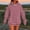 Red, variant on Enjoytime Womens Hoodie Striped Crewneck Long Sleeve Crewneck Sweatshirts with Pocket Casual Loose Winter Pullover Tops