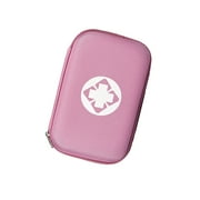 276PCS Small Travel First Aid Kit Supplies for Business, First Aid Kits Backpacking Essentials Items Trauma First Aid Survival Kits for Outdoor Adventure, Pink YIDERBO