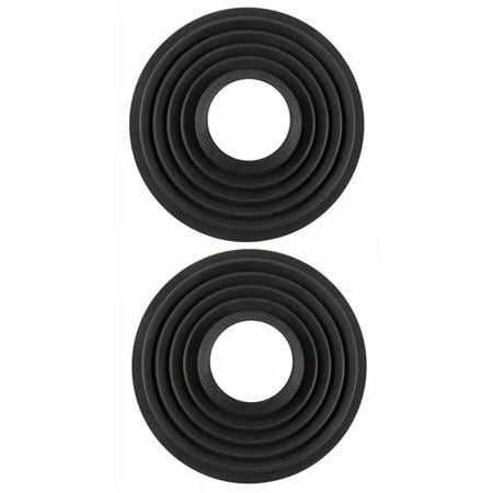 UPC: 0192223156036 | 2 Pack Silicone Lens Hood for 50 to 70mm Diameter Lens  Black