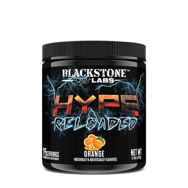 Blackstone Labs Hype Reloaded, Orange, 25 Servings Pre