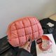 thumbnail image 5 of Bolso Acolchado A Cuadros Cruzado Femenino Color Sólido para Mujer, 5 of 6