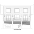 thumbnail image 2 of 763-9271: Modern Contemporary 2 Bed, 1 Bath Luxury Home Plan, 1105 Sq Ft: Full Blueprints with License to Build by Home Plan Marketplace - Lesuto, 2 of 7