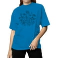 thumbnail image 2 of Classic Floral Art Women's T-shirt, 2 of 3