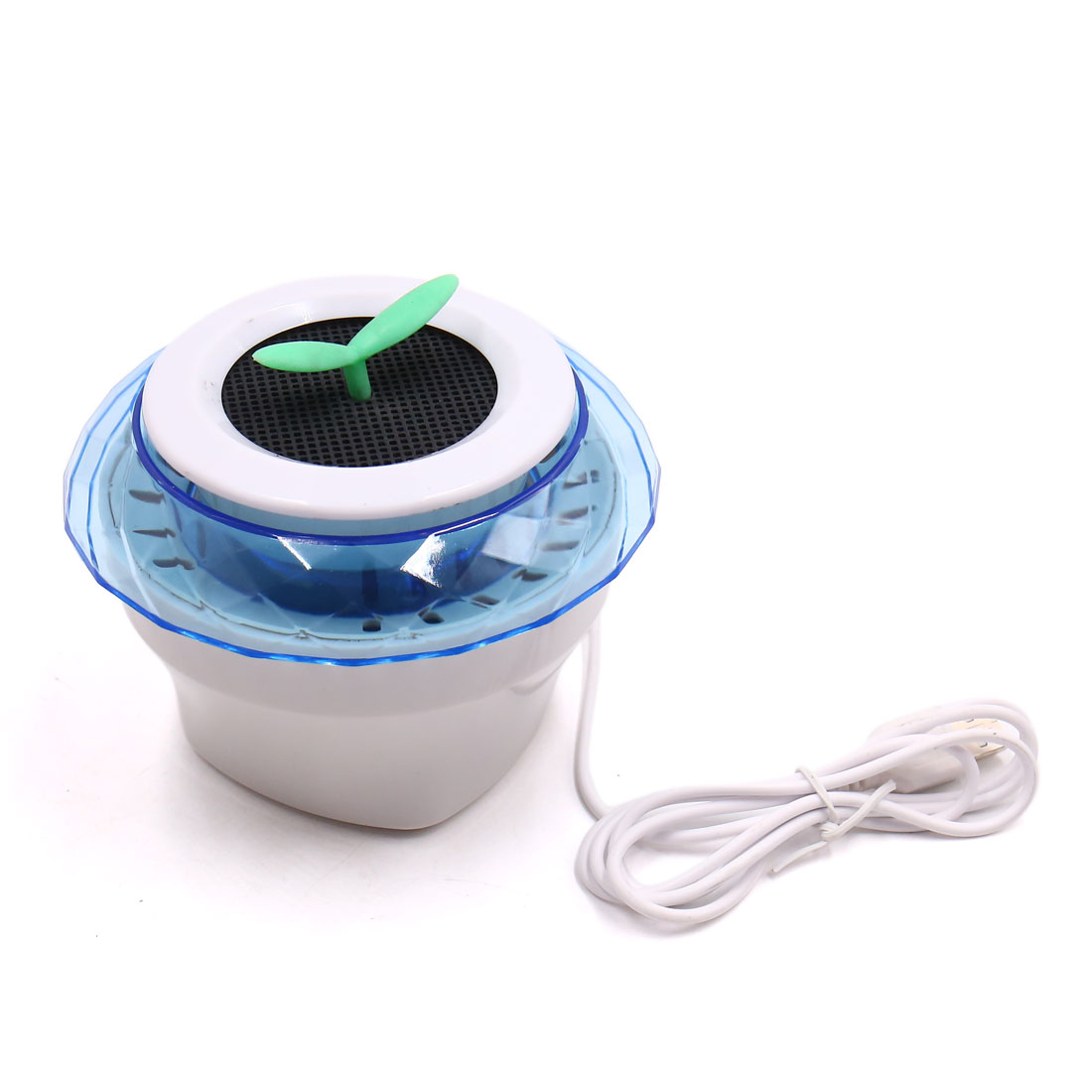 DC 12V Blue Air Oxygen Cleaner Ionic Ionizer Freshener Diffuser for