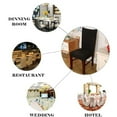thumbnail image 3 of 2 Pack Chair Covers for Dining Room, One-piece chair cover Removable Washable or Restaurant Hotel Ceremony, 3 of 4