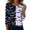 Dark Gray #091, variant on Halloween Womens Shirts Funny 3/4 Sleeve Pullover Horror Bat Printed T Shirts Spooky Crew Neck Tops Holiday Three Quarter Length Blouses, XL