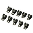 thumbnail image 2 of 10Xgalvanized Iron Rubber Lined P Clips Hose Pipe Clamp Cable Mounting Clip 5Mm, 2 of 8