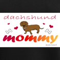thumbnail image 3 of CafePress - Dachshund Women's Dark Pajamas - Women's Short Sleeve Print T-Shirt and Pants Dark Cotton Pajama Set, 3 of 7