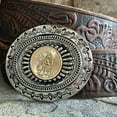 thumbnail image 3 of American Coin Treasures Sacagawea Golden Dollar Belt Buckle, 3 of 4